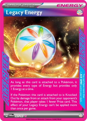 Pokémon TCG Legacy Energy – TWM 167/167 ACE SPEC Rare Holo – EN