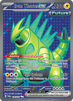 Pokémon TCG Iron Thorns ex – TWM 196/167 Ultra Rare Holo – EN