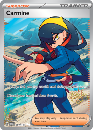 Pokémon TCG Carmine – TWM 204/167 Ultra Rare Holo – EN