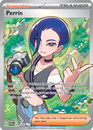 Pokémon TCG Perrin – TWM 209/167 Ultra Rare Holo – EN