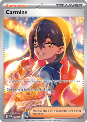 Pokémon TCG Carmine – TWM 217/167 Special Illustration Rare Holo – EN