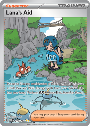 Pokémon TCG Lana's Aid – TWM 219/167 Special Illustration Rare Holo – EN