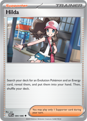 Pokémon TCG Hilda – WHT 084/086 Uncommon Reverse Holofoil – EN