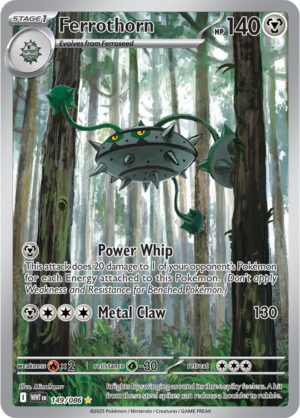 Pokémon TCG Ferrothorn – WHT 149/086 Illustration Rare Holo – EN