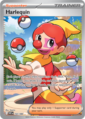 Pokémon TCG Harlequin – WHT 163/086 Ultra Rare Holo – EN